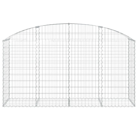 Vidaxx Gabion hvælvede 200x50x100 120 cm galvaniseret jern