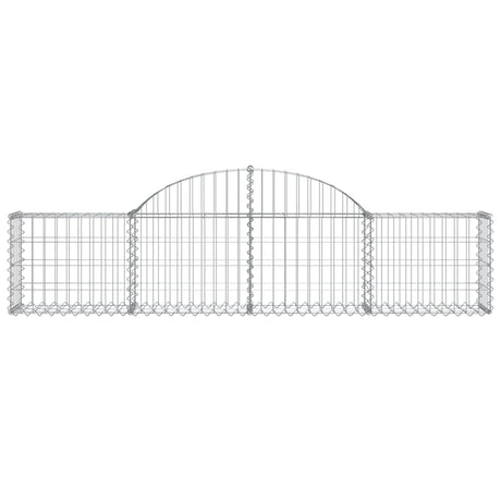 Vidaxx Gabion hvælvede 200x30x40 60 cm galvaniseret jern