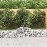 Vidaxx Gabion hvælvede 200x30x40 60 cm galvaniseret jern
