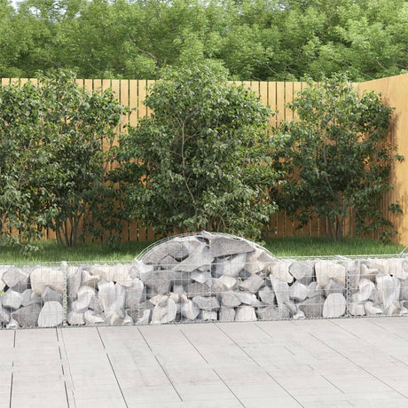 Vidaxx Gabion hvælvede 200x30x40 60 cm galvaniseret jern