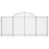 Vidaxx Gabion hvælvede 200x30x80 100 cm galvaniseret jern