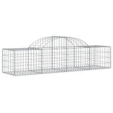 Vidaxx Gabion hvælvede 200x50x40 60 cm galvaniseret jern