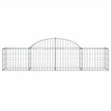 Vidaxx Gabion hvælvede 200x50x40 60 cm galvaniseret jern