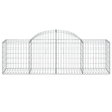 Vidaxx Gabion hvælvede 200x50x60 80 cm galvaniseret jern