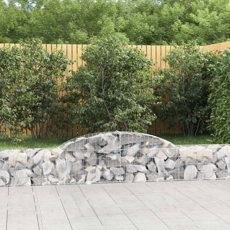 Vidaxx Gabion hvælvede 300x30x40 60 cm galvaniseret jern