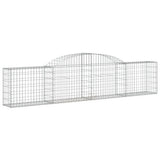 Vidaxx Gabion hvælvede 300x30x60 80 cm galvaniseret jern