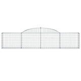 Vidaxx Gabion hvælvede 300x30x60 80 cm galvaniseret jern