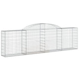 Vidaxx Gabion hvælvede 300x30x80 100 cm galvaniseret jern