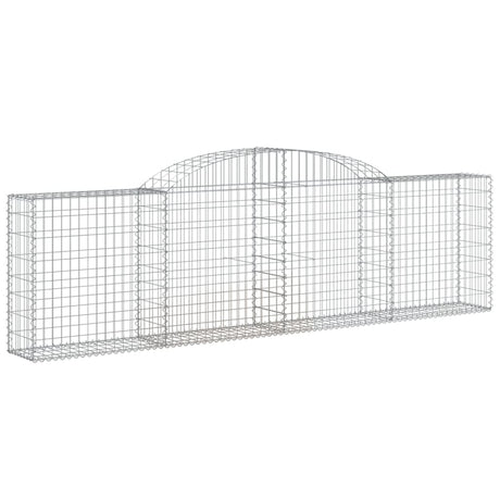 Vidaxx Gabion hvælvede 300x30x80 100 cm galvaniseret jern