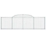 Vidaxx Gabion hvælvede 300x30x80 100 cm galvaniseret jern