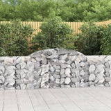 Vidaxx Gabion hvælvede 300x30x80 100 cm galvaniseret jern