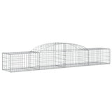 Vidaxx Gabion hvælvede 300x50x40 60 cm galvaniseret jern