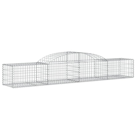 Vidaxx Gabion hvælvede 300x50x40 60 cm galvaniseret jern