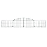 Vidaxx Gabion hvælvede 300x50x40 60 cm galvaniseret jern
