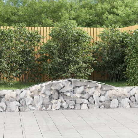 Vidaxx Gabion hvælvede 400x30x40 60 cm galvaniseret jern