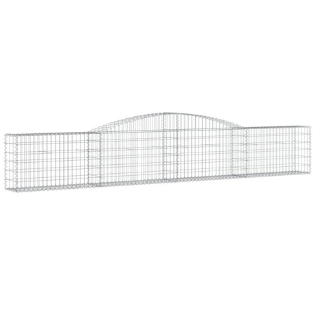 Vidaxx Gabion hvælvede 400x30x60 80 cm galvaniseret jern