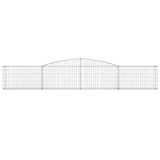 Vidaxx Gabion hvælvede 400x30x60 80 cm galvaniseret jern