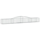 Vidaxx Gabion hvælvede 400x50x40 60 cm galvaniseret jern