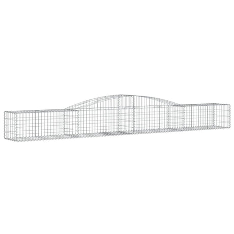 Vidaxx Gabion hvælvede 400x50x40 60 cm galvaniseret jern