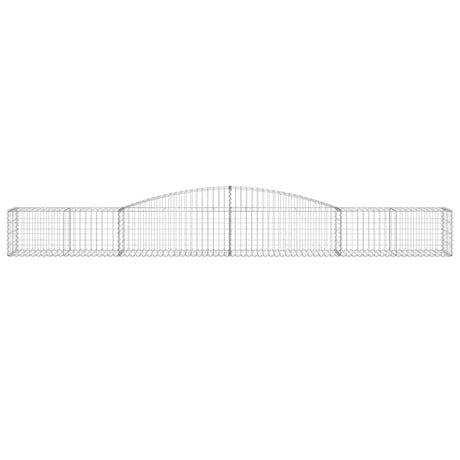 Vidaxx Gabion hvælvede 400x50x40 60 cm galvaniseret jern