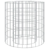 Vidaxl Gabion Fire Pit Ø 50 cm galvaniseret jern