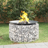 Vidaxl Gabion Fire Pit Ø 100 cm galvaniseret jern
