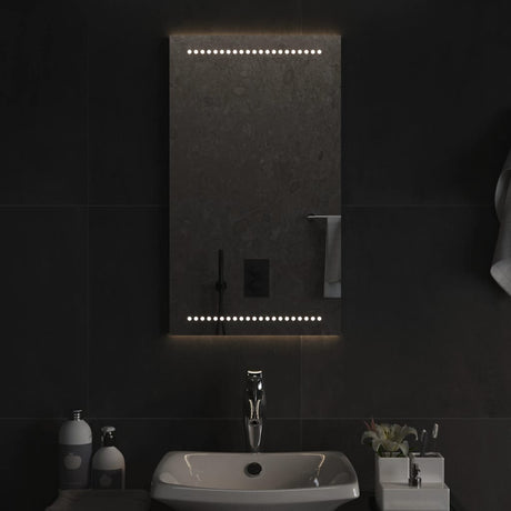 Vidaxl badkamerspiegel led 40x70 cm