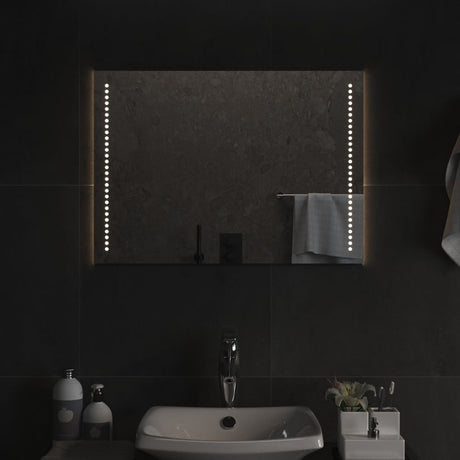 Vidaxl badkamerspiegel led 50x70 cm