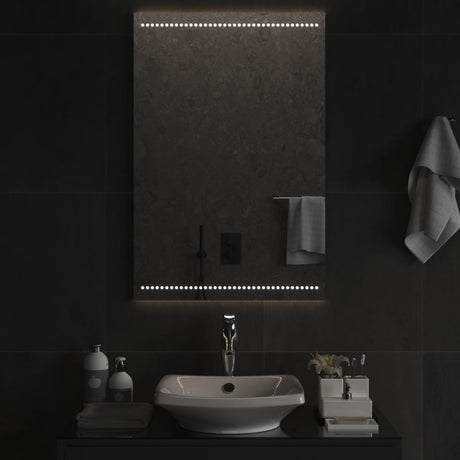 Vidaxl badkamerspiegel led 60x90 cm