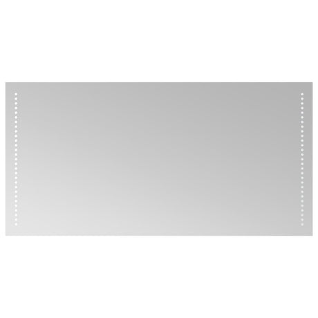 Vidaxl badkamerspiegel led 50x100 cm