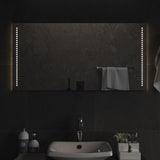 Vidaxl badkamerspiegel led 50x100 cm