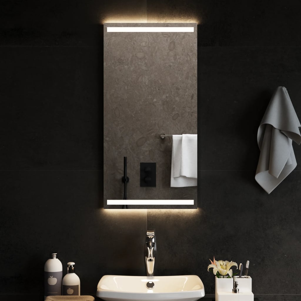 Vidaxx badeværelsesspejl LED 40x80 cm