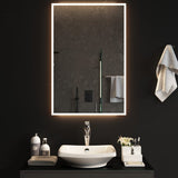 Vidaxx badeværelsesspejl LED 60x90 cm
