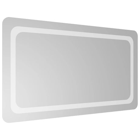 Vidaxl badkamerspiegel led 50x90 cm