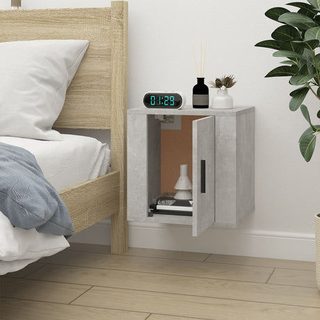 Vidaxl tv-wandmeubel 40x34,5x40 cm betongrijs