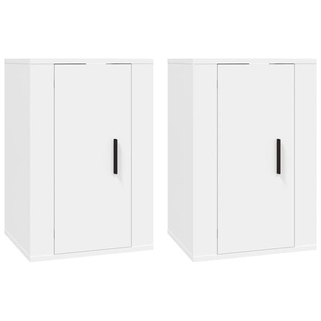 Vidaxl tv-wandmeubels 2 st 40x34,5x60 cm wit