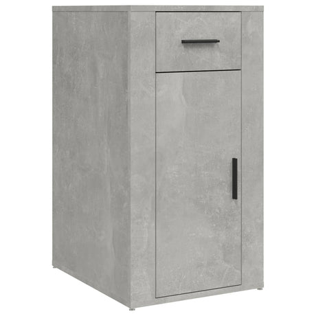 Vidaxl bureaukastje 40x49x75 cm bewerkt hout betongrijs