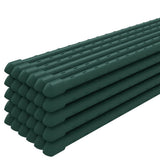 VidaXL plantepæle 30 stk 90 cm stålgrøn