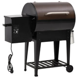 Vidaxl Pellet Barbecue med bundplade 94 cm Iron Black