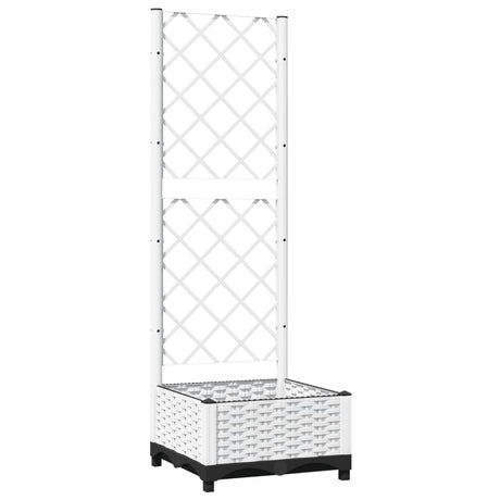 Vidaxx planter med Trellis 40x40x121,5 cm polypropylen