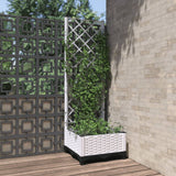 Vidaxx planter med Trellis 40x40x121,5 cm polypropylen