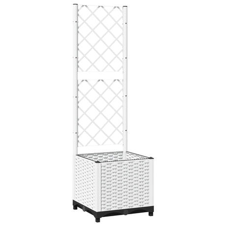 Vidaxx planter med Trellis 40x40x136 cm polypropylen