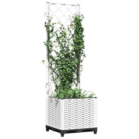 Vidaxx planter med Trellis 40x40x136 cm polypropylen