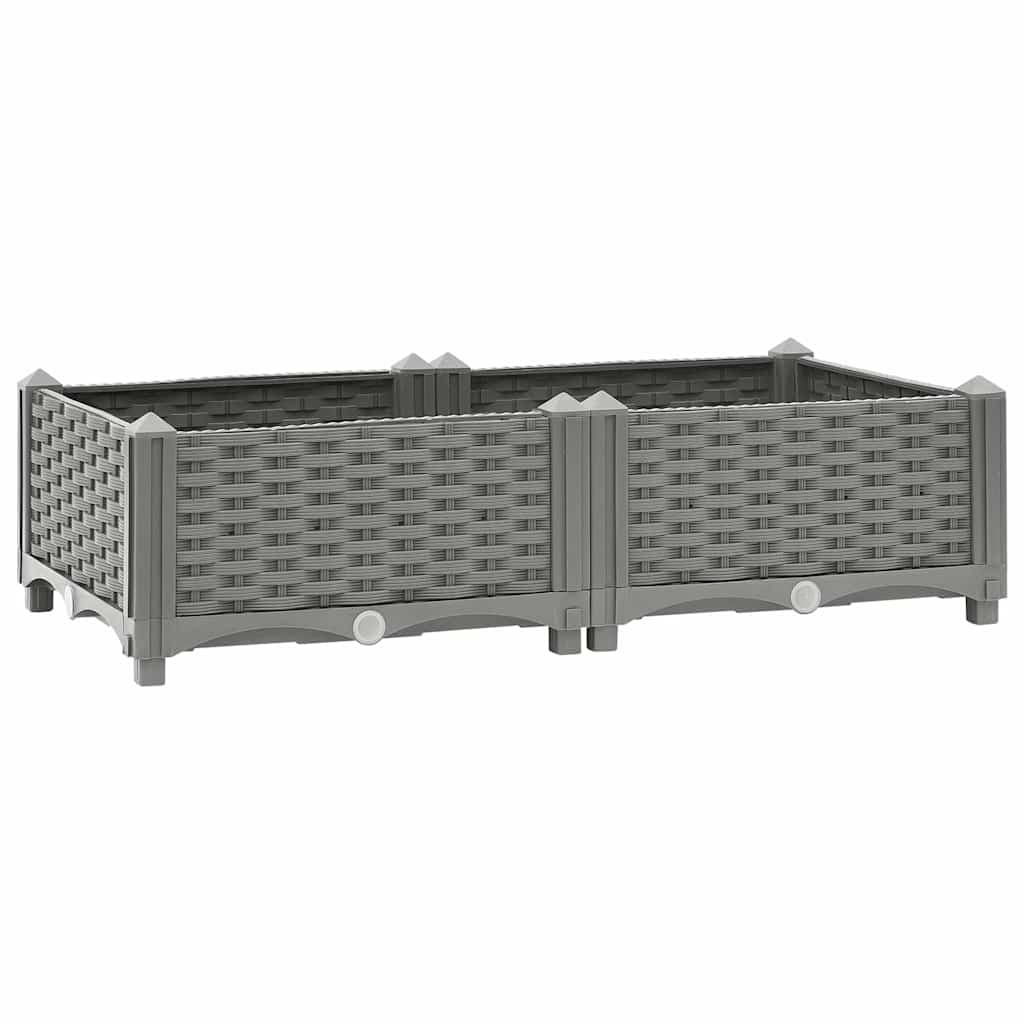 Vidaxx planter hævet 80x40x23 cm polypropylen