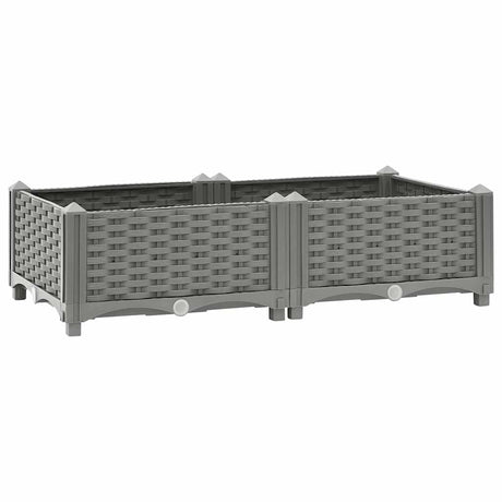 Vidaxx planter hævet 80x40x23 cm polypropylen
