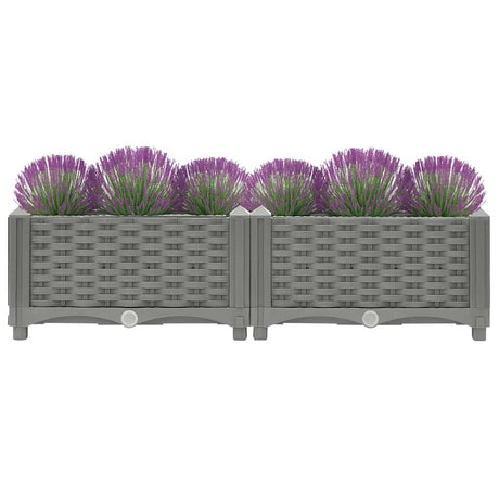 Vidaxx planter hævet 80x40x23 cm polypropylen
