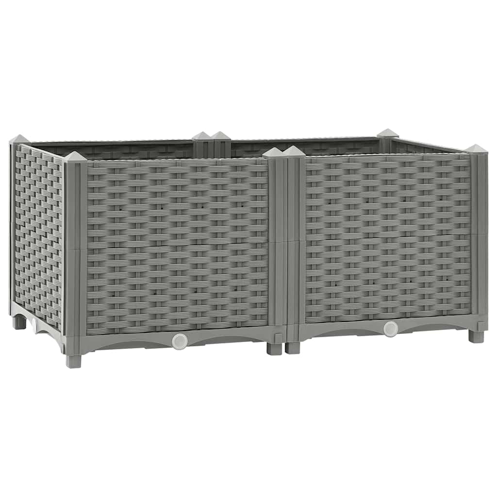 Vidaxx planter hævet 80x40x38 cm polypropylen