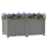 Vidaxx planter hævet 80x40x38 cm polypropylen