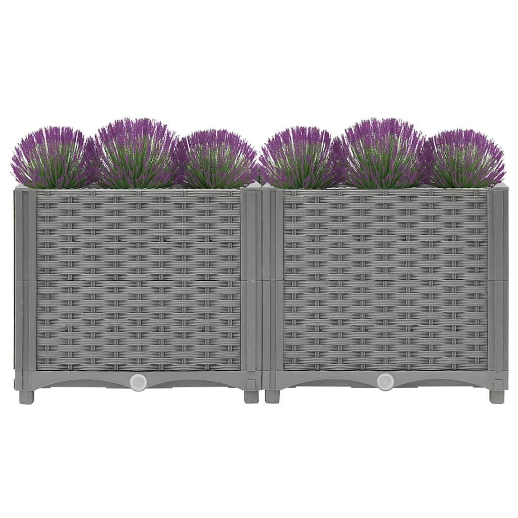 Vidaxx planter hævet 80x40x38 cm polypropylen