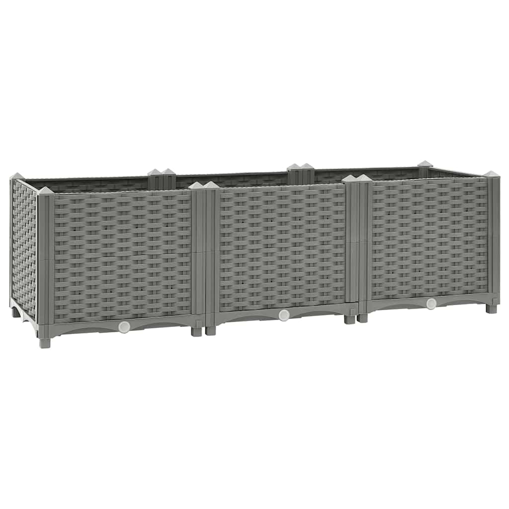 Vidaxx planter hævet 120x40x38 cm polypropylen